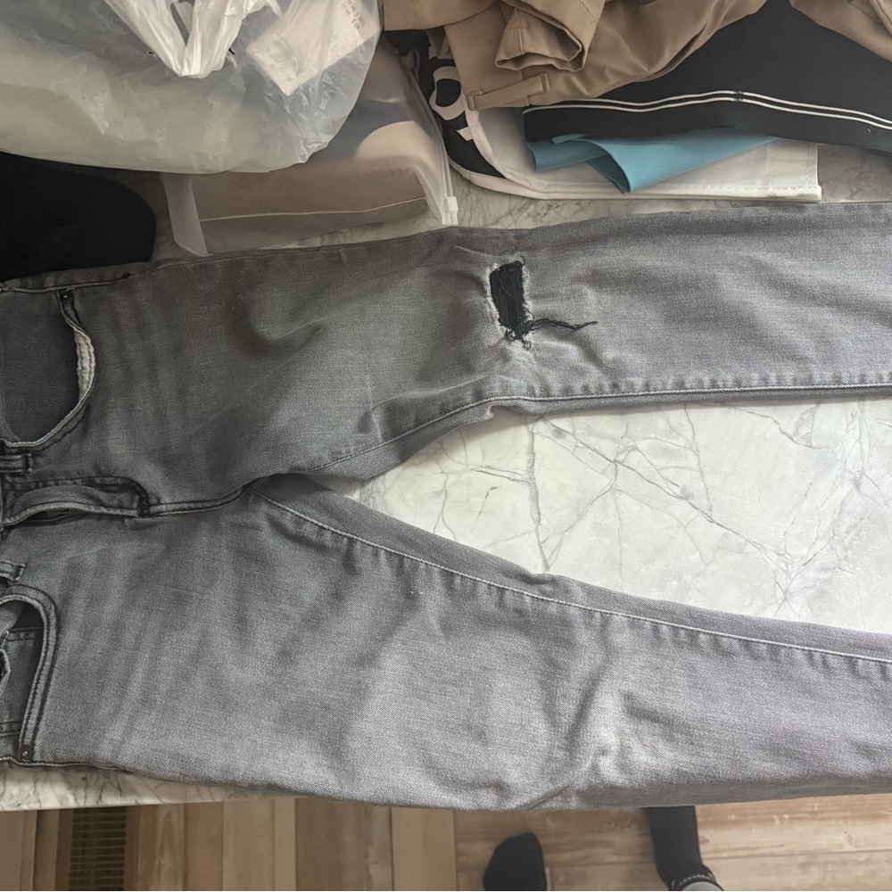 GAP Denim Gray Jeans